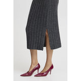 b.young B.YOUNG Damenrock BYMARIANNE Skirt Dark grey melange
