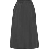 b.young B.YOUNG Damenrock BYMIDDE Skirt Dark Grey Mel. Pinstripe Mix