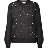 b.young B.YOUNG Damenstrick BXOKAMA Knit Dark grey melange