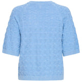b.young B.YOUNG Damenstrick BYMMORLA Knit Della Robbia Blue Melange