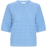 b.young B.YOUNG Damenstrick BYMMORLA Knit Della Robbia Blue Melange