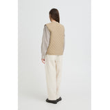 b.young B.YOUNG Damenweste BYBERTA Vest Chinchilla