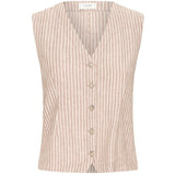b.young B.YOUNG Damenweste BYFALAKKA Vest WOODSMOK