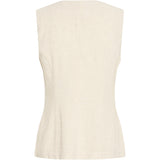 b.young B.YOUNG Damenweste BYJOHANNA Vest Nature Linen