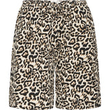 b.young B.Young Damen Shorts BYFALAKKA Shorts Rainy Day Leopard Mix