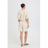 b.young B.Young Damen Shorts BYFALAKKA Shorts Rainy Day Melange