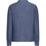 b.young B.Young Damen bluse BYXKANTI Restudsalg Mid Blue Denim