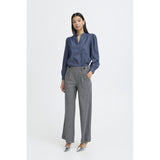b.young B.Young Damen bluse BYXKANTI Restudsalg Mid Blue Denim