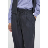 b.young B.Young Damen hose BYXDAYO Pant dark grey stripes