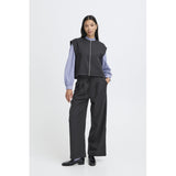 b.young B.Young Damen weste BYXDAYO Vest dark grey pinstripes
