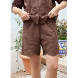 Black Colour BLACK COLOUR DAMEN-SHORTS BCAGNETA Shorts Espresso