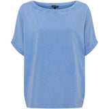 Black Colour BLACK COLOUR DAMEN T-Shirt BCZELDA T-shirt Lt. Blue