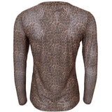 Black Colour BLACK COLOUR Damen Mesh BCKAMMA Blouse Mini Leo