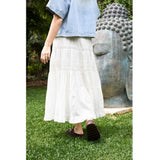 Black Colour BLACK COLOUR Damen rock BCHARRIET Skirt Off White