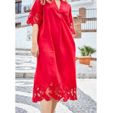 Black Colour BLACK COLOUR Damenkleid BCMADICKEN Dress Red