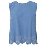 Black Colour BLACK COLOUR dame top BCMINNIE Top Lt. Denim
