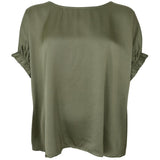 Black Colour BLACK COLOUR damen bluse BCMABEL Blouse Army