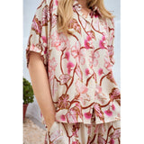 Black Colour BLACK COLOUR damen hemd BCZENELE Shirt Coral