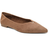 SHOES Belina Damen Ballerina schuhe 9873 Shoes Brown