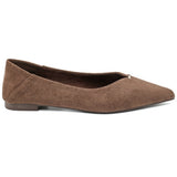 SHOES Belina Damen Ballerina schuhe 9873 Shoes Coffee