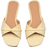 SHOES Bryna Damen sandalen 5295 Shoes Yellow