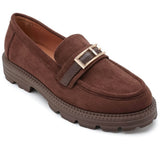 SHOES Calla Damen loafers 1896 Shoes Brown