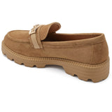 SHOES Calla Damen loafers 1896 Shoes Camel