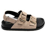 SHOES Caprine Damen Sandalen 3776 Shoes Khaki