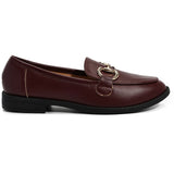 SHOES Clary Damen Slippers W2301 Shoes Bordeaux