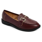 SHOES Clary Damen Slippers W2301 Shoes Bordeaux