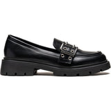 SHOES Cleo Damen Loafer 77-652 Shoes Black