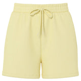 PIECES Damen-Sweatshorts „PCCHILLI SUMMER“ Shorts French Vanilla