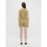PIECES Damen-Sweatshorts „PCCHILLI SUMMER“ Shorts Khaki