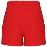 PIECES Damen-Sweatshorts „PCCHILLI SUMMER“ Shorts Poppy Red