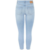 PIECES Pieces Damen Jeans PCDELLY Restudsalg Light Blue Denim