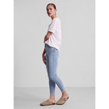 PIECES Pieces Damen Jeans PCDELLY Restudsalg Light Blue Denim