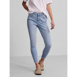 PIECES Pieces Damen Jeans PCDELLY Restudsalg Light Blue Denim