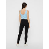 PIECES Damen Jeans PCHIGHSKIN Restudsalg Black