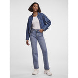 PIECES Damen Jeans PCHOLLY Restudsalg Medium blue denim