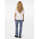 PIECES Damen T-Shirt PCSKYLAR T-shirt Bright White