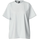 PIECES Damen T-Shirt PCSKYLAR T-shirt Bright White
