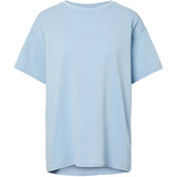 PIECES Damen T-Shirt PCSKYLAR T-shirt Cashmere Blue
