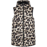 PIECES Damen Weste PCBEE Jacket Black Leo