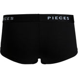 PIECES Damenhipsters PCLOGO LADY Underwear Black