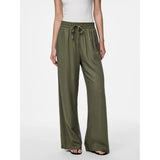 PIECES Damenhosen-Set PCPIA Pant Deep Lichen Green