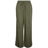 PIECES Damenhosen-Set PCPIA Pant Deep Lichen Green