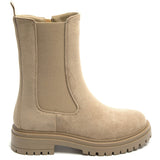SHOES Delphine Damen Stiefel 7606 Restudsalg Kaki