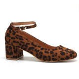 SHOES Dominique Damen Schuhe 77-559 Shoes Leopard