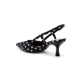 SHOES Dorthe Damen High Heels H8-1092E Shoes Black Dots