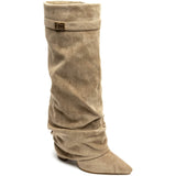 SHOES Faith dame støvler 7665A-1 Shoes Kaki